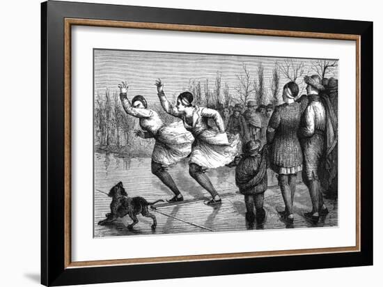 Frieslanders Skate 1871-E Ronjat-Framed Art Print