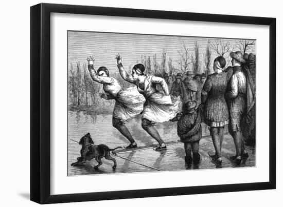 Frieslanders Skate 1871-E Ronjat-Framed Art Print