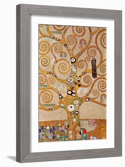Frieze II-Gustav Klimt-Framed Art Print