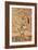 Frieze II-Gustav Klimt-Framed Art Print