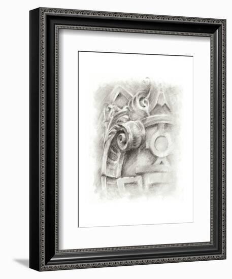 Frieze Study I-Ethan Harper-Framed Art Print