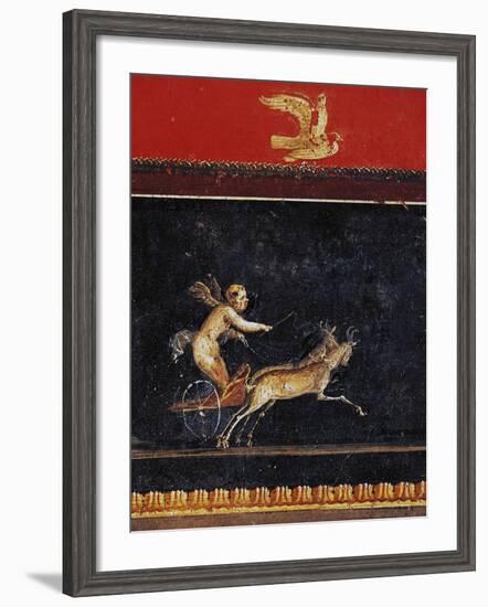 Frieze with Cupid, House of Vettii, Pompeii-null-Framed Photographic Print