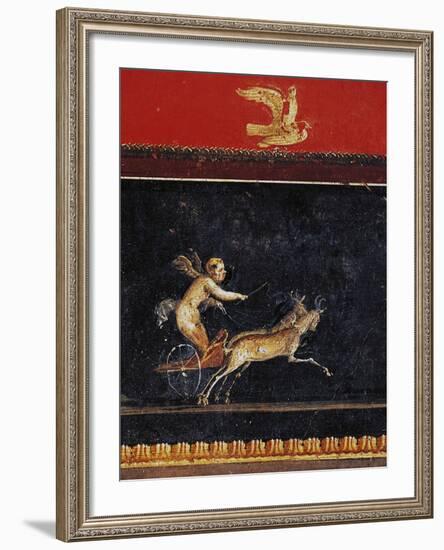 Frieze with Cupid, House of Vettii, Pompeii-null-Framed Photographic Print