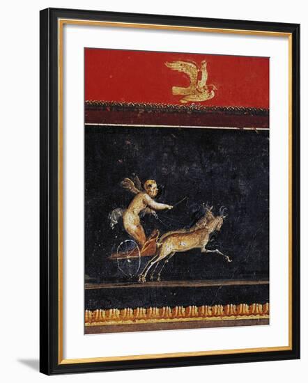 Frieze with Cupid, House of Vettii, Pompeii-null-Framed Photographic Print