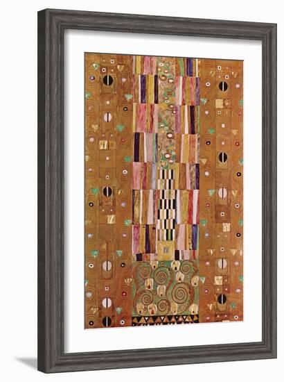 Frieze-Gustav Klimt-Framed Art Print