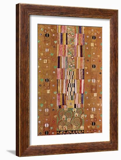 Frieze-Gustav Klimt-Framed Art Print