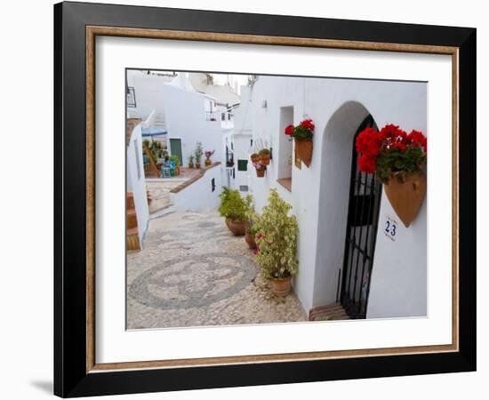 Frigiliana, Costa Del Sol, Andalucia, Spain, Europe-Charles Bowman-Framed Photographic Print