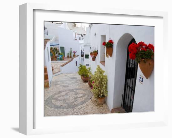 Frigiliana, Costa Del Sol, Andalucia, Spain, Europe-Charles Bowman-Framed Photographic Print
