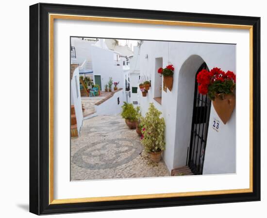 Frigiliana, Costa Del Sol, Andalucia, Spain, Europe-Charles Bowman-Framed Photographic Print