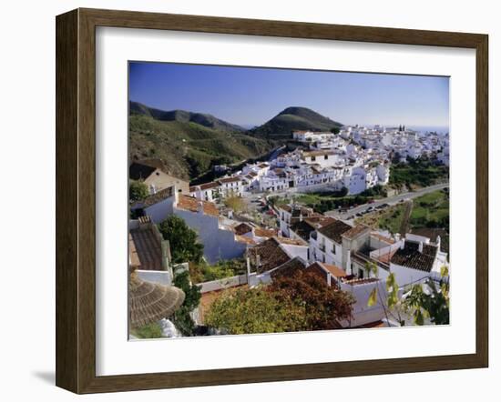 Frigiliana, North of Nerja, Andalucia, Spain-Michael Short-Framed Photographic Print