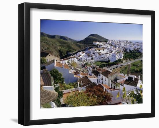 Frigiliana, North of Nerja, Andalucia, Spain-Michael Short-Framed Photographic Print