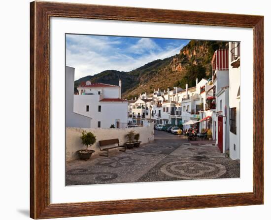 Frigiliana Street Scene, Costa Del Sol, Malaga Province, Andalucoa, Spain-null-Framed Photographic Print