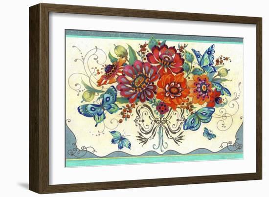 Frilly Floral-David Galchutt-Framed Giclee Print