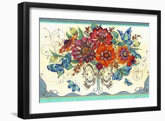 Frilly Floral-David Galchutt-Framed Giclee Print