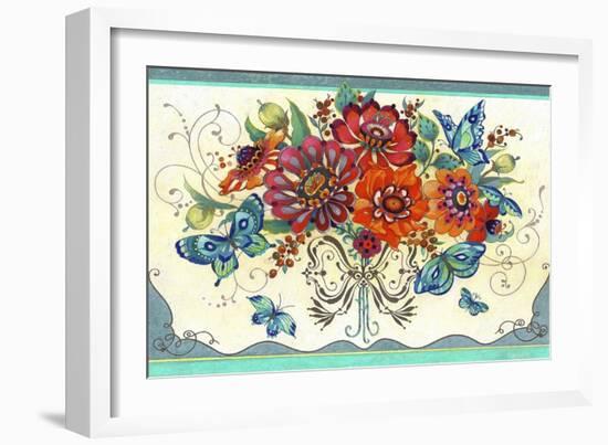 Frilly Floral-David Galchutt-Framed Giclee Print