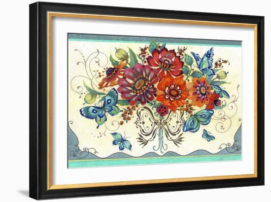 Frilly Floral-David Galchutt-Framed Giclee Print