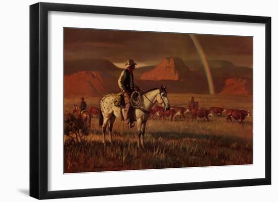 Fringe Benefit-Duane Bryers-Framed Art Print