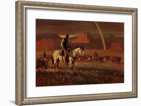 Fringe Benefit-Duane Bryers-Framed Art Print