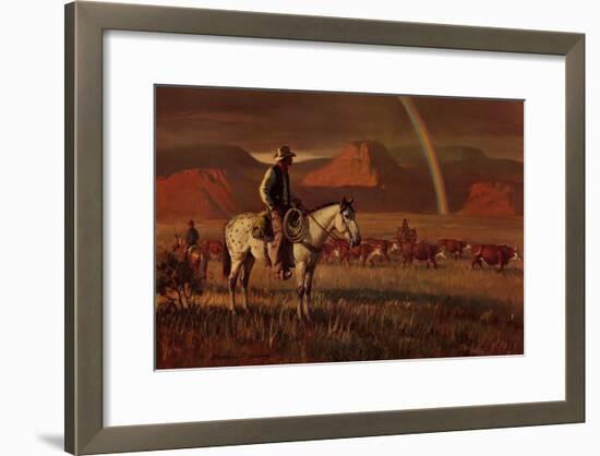 Fringe Benefit-Duane Bryers-Framed Art Print