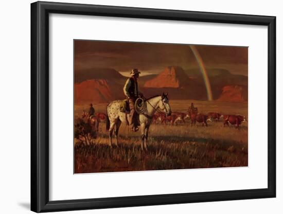 Fringe Benefit-Duane Bryers-Framed Art Print