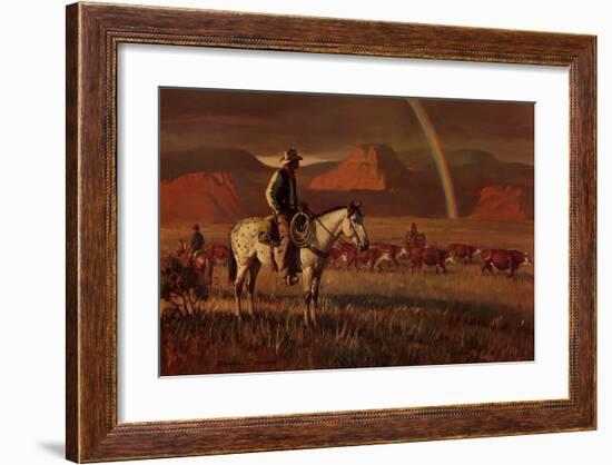 Fringe Benefit-Duane Bryers-Framed Art Print