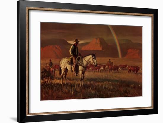 Fringe Benefit-Duane Bryers-Framed Art Print