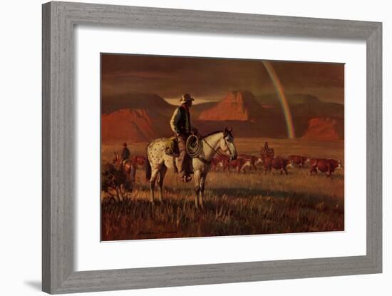 Fringe Benefit-Duane Bryers-Framed Art Print