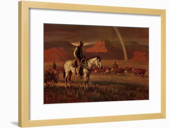 Fringe Benefit-Duane Bryers-Framed Art Print