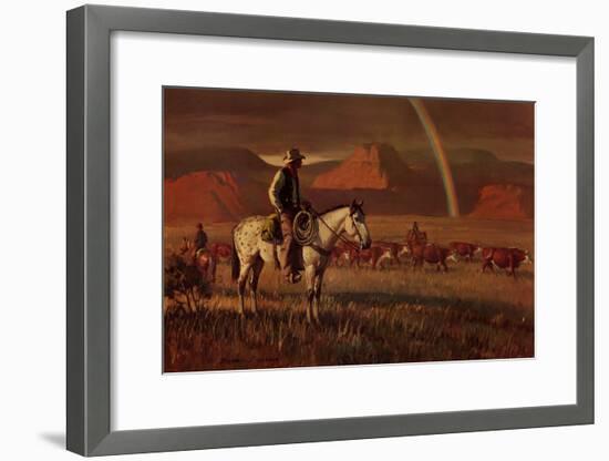 Fringe Benefit-Duane Bryers-Framed Art Print