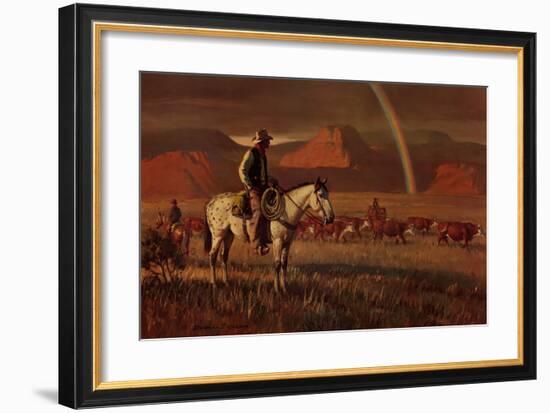 Fringe Benefit-Duane Bryers-Framed Art Print