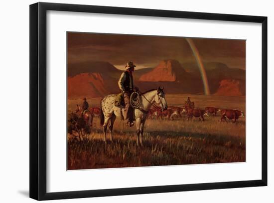 Fringe Benefit-Duane Bryers-Framed Art Print