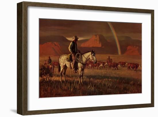 Fringe Benefit-Duane Bryers-Framed Art Print