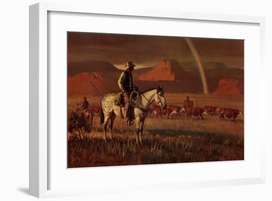 Fringe Benefit-Duane Bryers-Framed Art Print