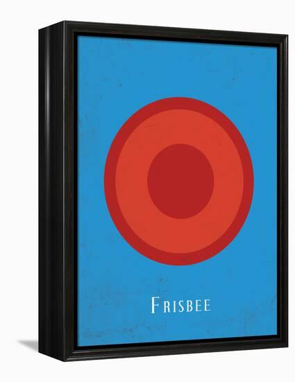 Frisbee-null-Framed Stretched Canvas