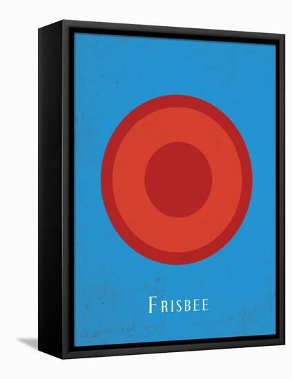 Frisbee-null-Framed Stretched Canvas