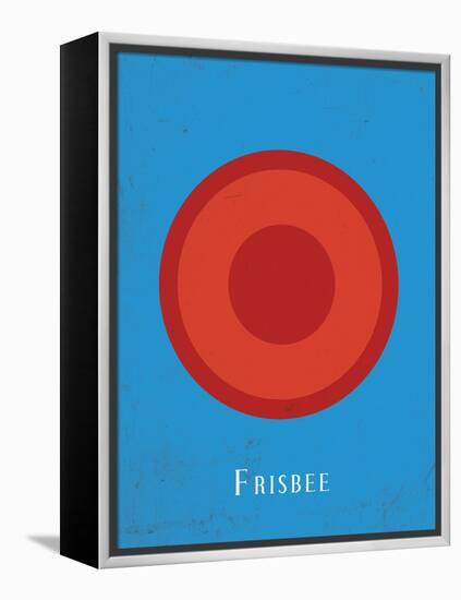 Frisbee-null-Framed Stretched Canvas