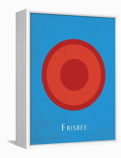 Frisbee-null-Framed Stretched Canvas
