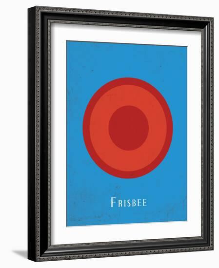 Frisbee-null-Framed Art Print