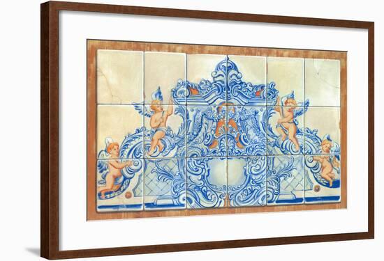 Friso Renacimiento-V^ Alber-Framed Art Print