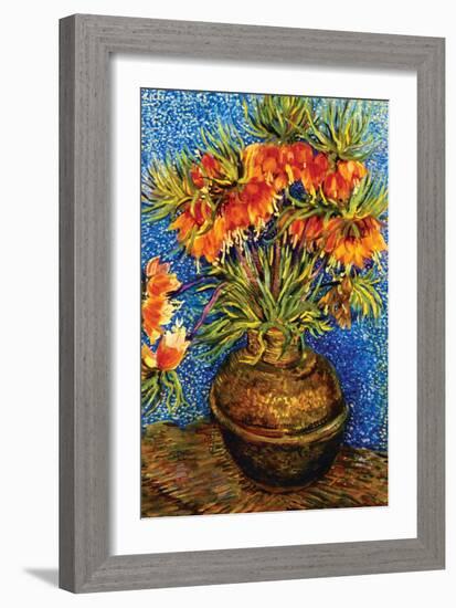 Fritillaries-Vincent van Gogh-Framed Art Print