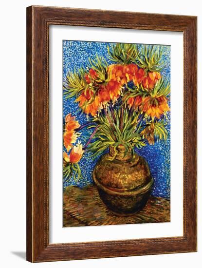 Fritillaries-Vincent van Gogh-Framed Art Print