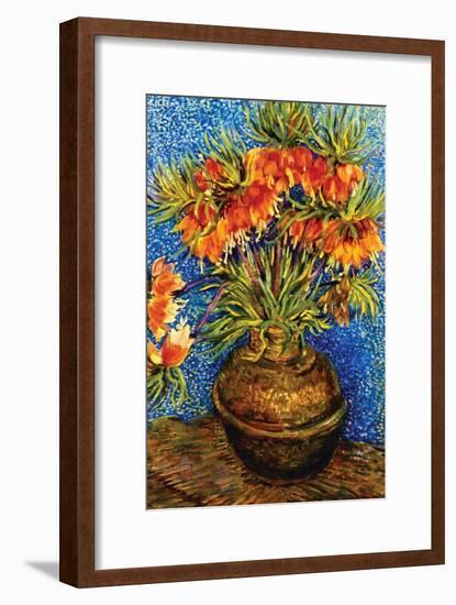 Fritillaries-Vincent van Gogh-Framed Art Print
