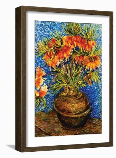Fritillaries-Vincent van Gogh-Framed Premium Giclee Print