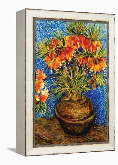 Fritillaries-Vincent van Gogh-Framed Stretched Canvas