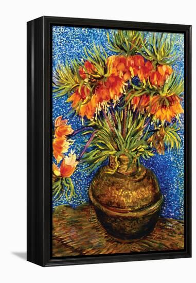 Fritillaries-Vincent van Gogh-Framed Stretched Canvas
