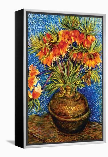 Fritillaries-Vincent van Gogh-Framed Stretched Canvas