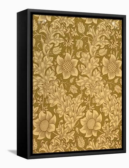 'Fritillary' Wallpaper Design, 1885-William Morris-Framed Premier Image Canvas