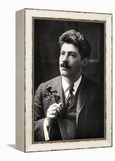 Fritz Kreisler (1875-196), Austrian-Born American Violinist and Composer, 1907-null-Framed Premier Image Canvas
