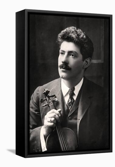 Fritz Kreisler (1875-196), Austrian-Born American Violinist and Composer, 1907-null-Framed Premier Image Canvas