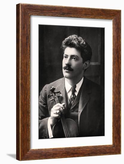 Fritz Kreisler (1875-196), Austrian-Born American Violinist and Composer, 1907-null-Framed Giclee Print